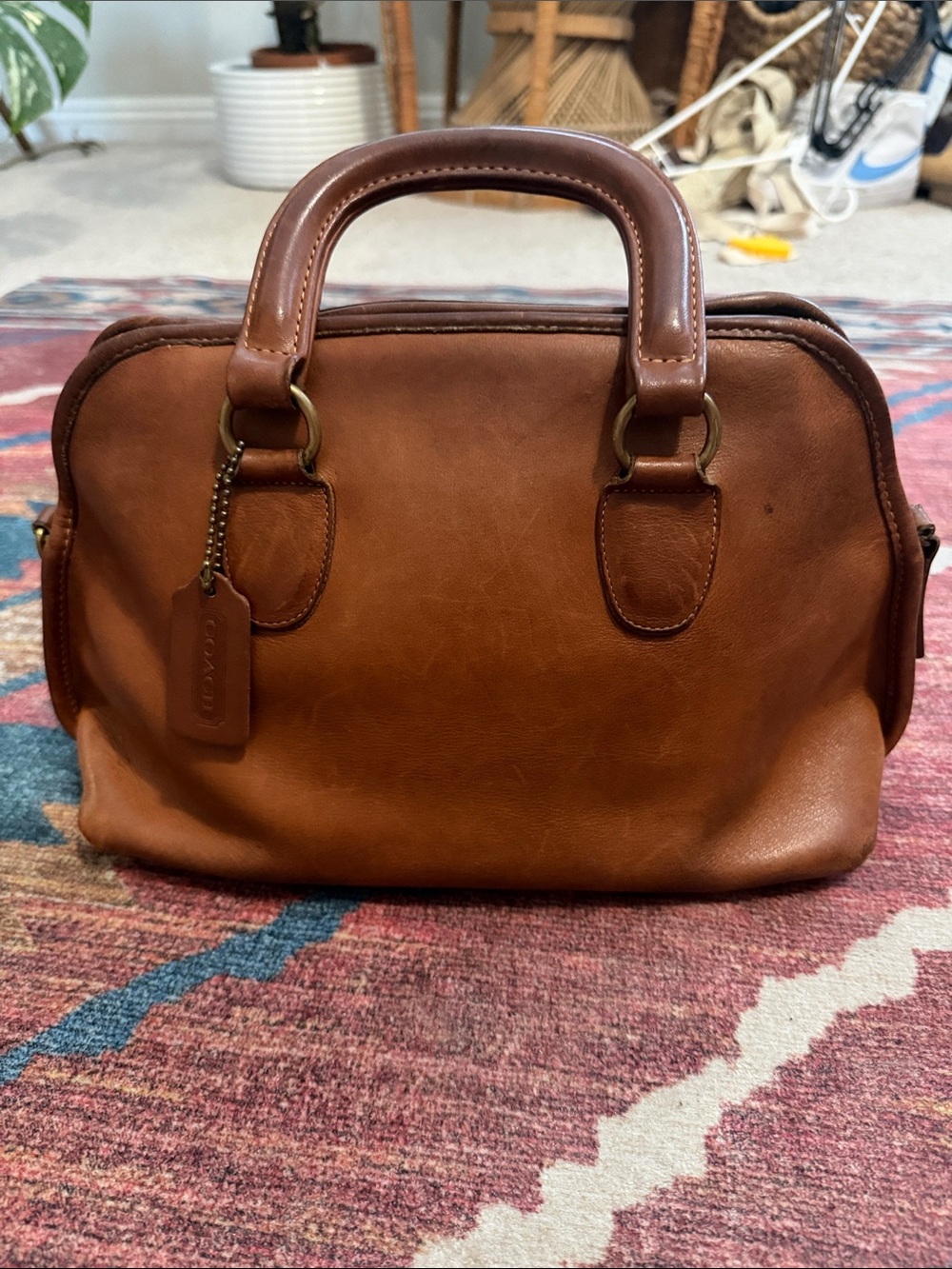 Vintage coach baxter satchel